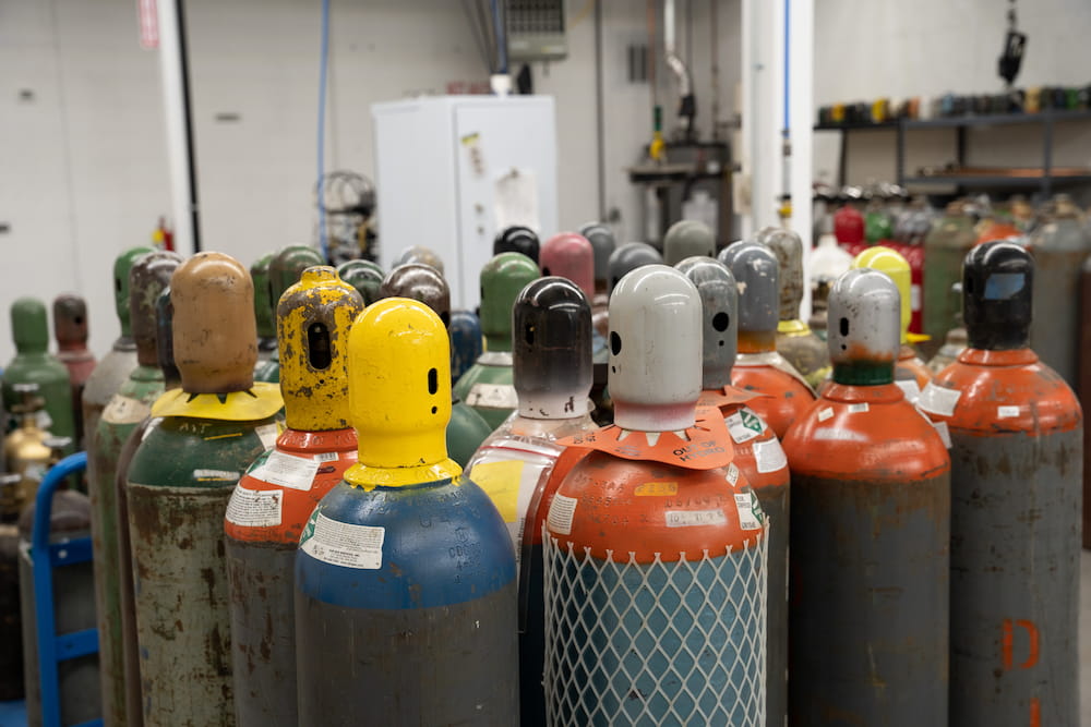 hydro static cylinder testing