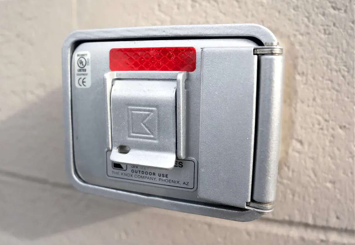 Knox Box install by State Fire