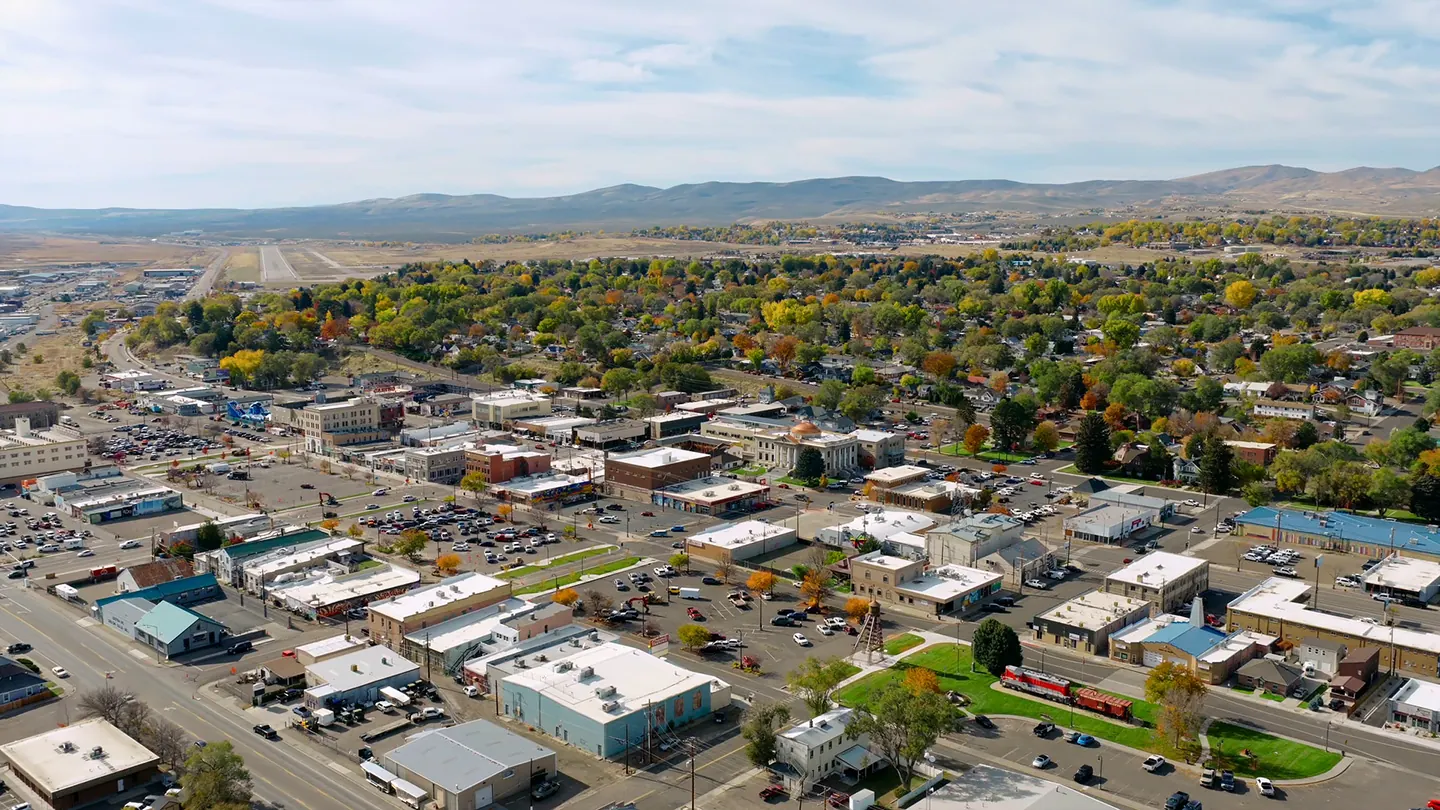 elko-nevada-downtown-aerial-view