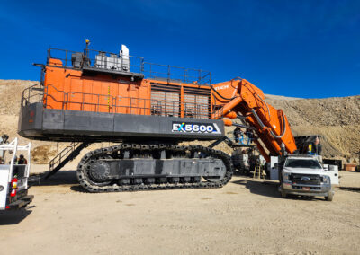 Mining – Hitachi 5600 Shovel – Pinto Valley – Arizona